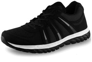 Lancer Indus Running Shoes For Men (Black)