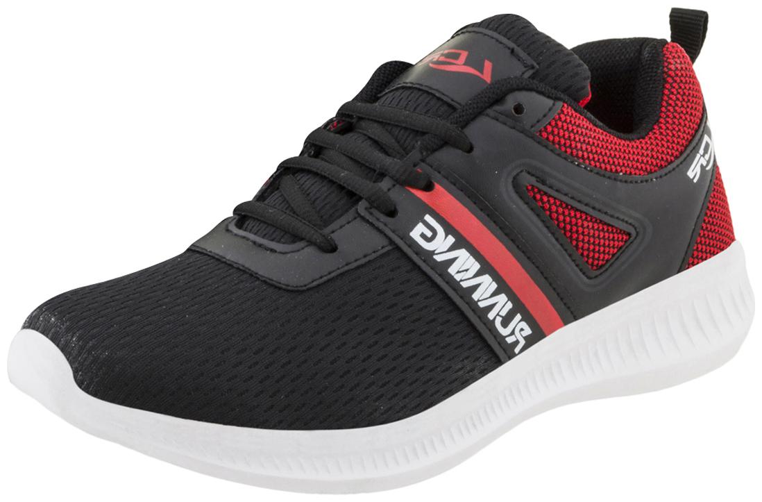 

Lancer Men ACTIVE-48BLK-RED Running Shoes ( Black )