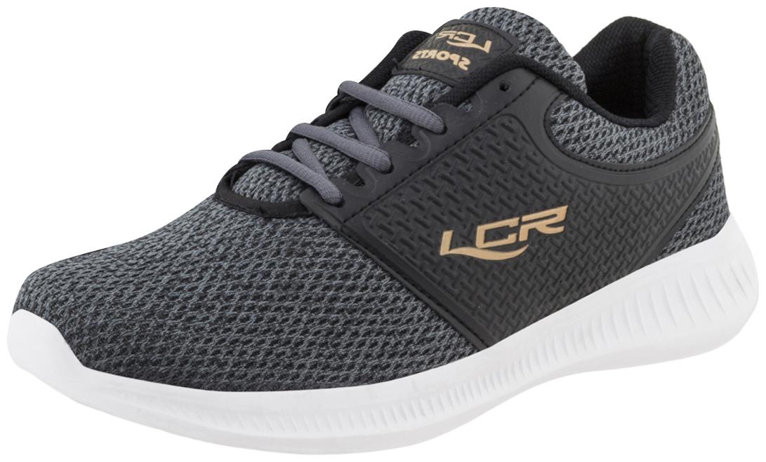 

Lancer Men ACTIVE-38DGR-GLD Running Shoes ( Grey )