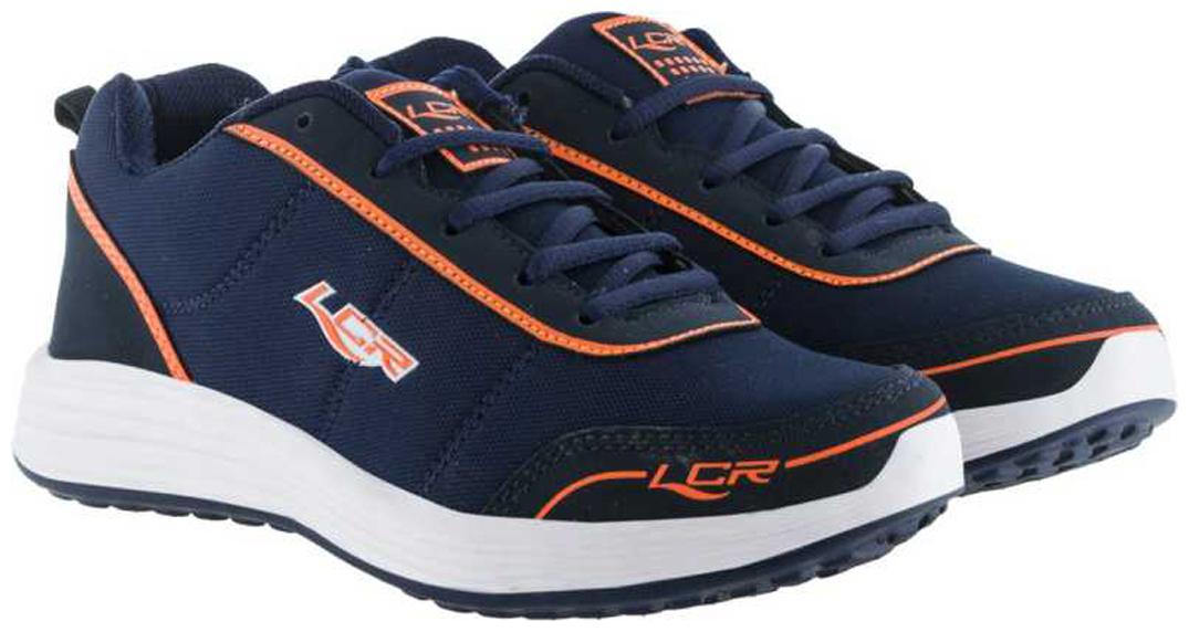 

Lancer Men INDUS242NBL-ORG-8 Running Shoes ( Navy Blue )