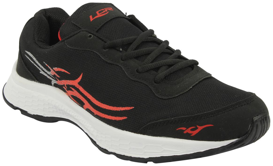 

Lancer Men TRACK-4BLK-RED Running Shoes ( Red Black )