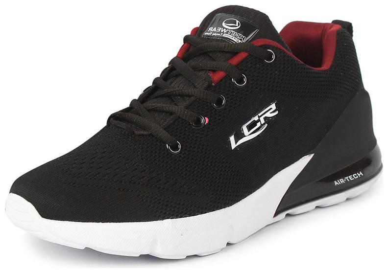 

Lancer Men NORTH-1BLK-MRN Walking Shoes ( Black )
