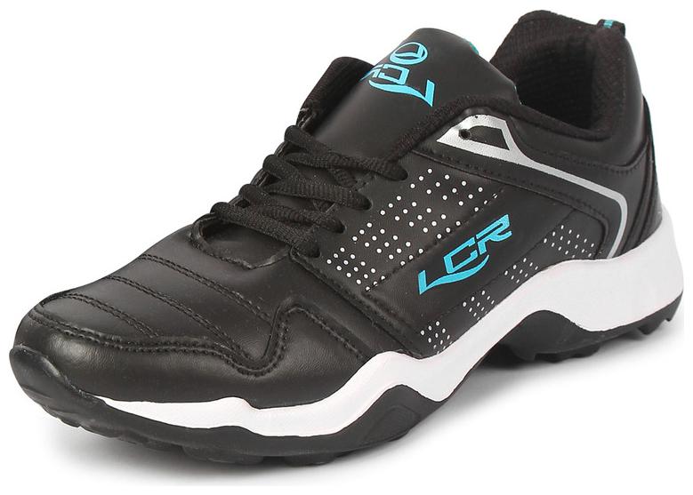 

Lancer Men INDUS-251BLK-SGRN Running Shoes ( Black )