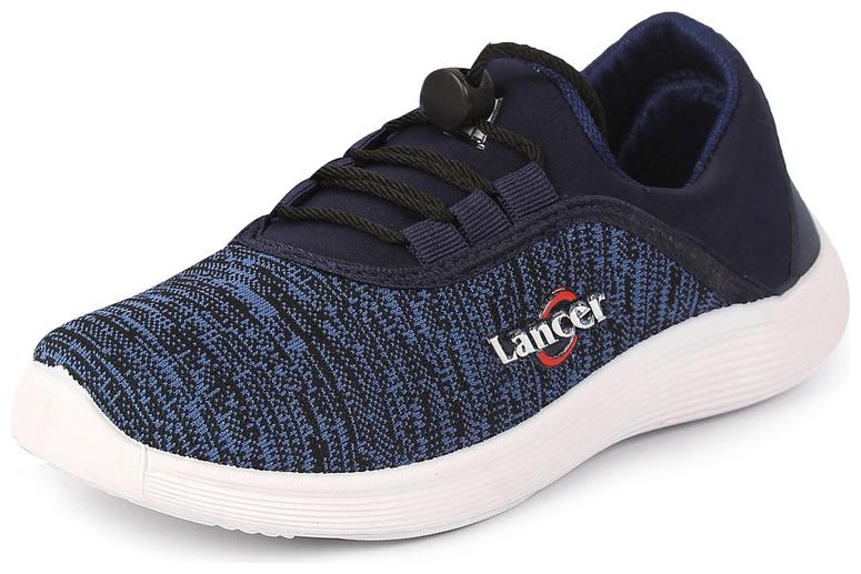 

Lancer Men AIR-53KNBL-SBL Running Shoes ( Navy Blue )