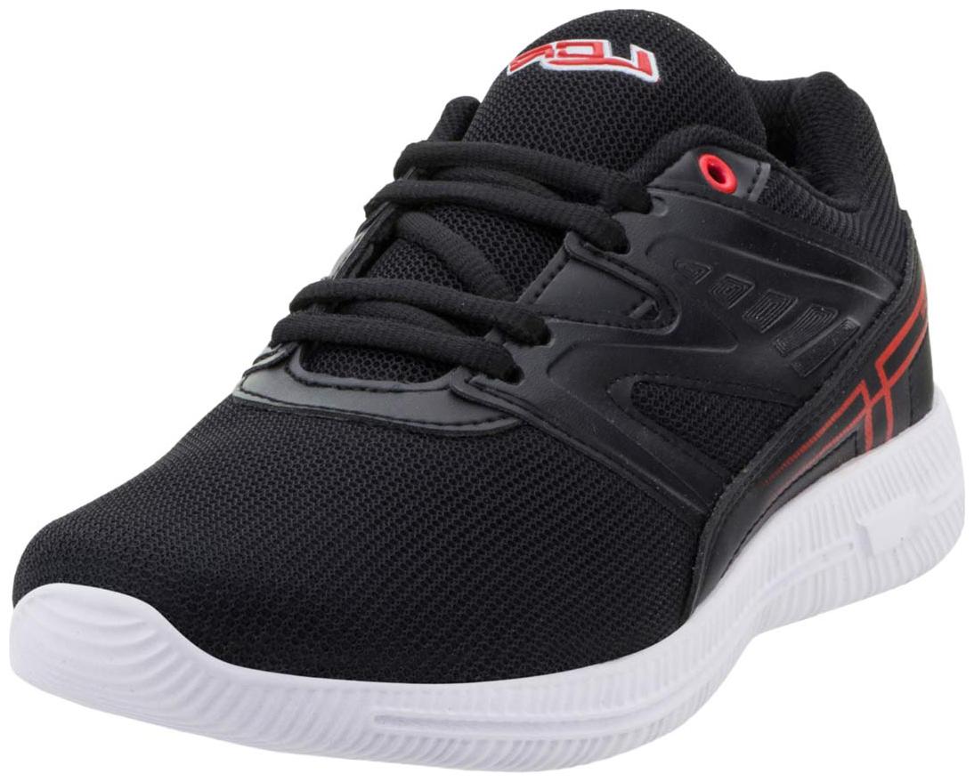 

Lancer Men ACTIVE-47BLK-RED Running Shoes ( Black )