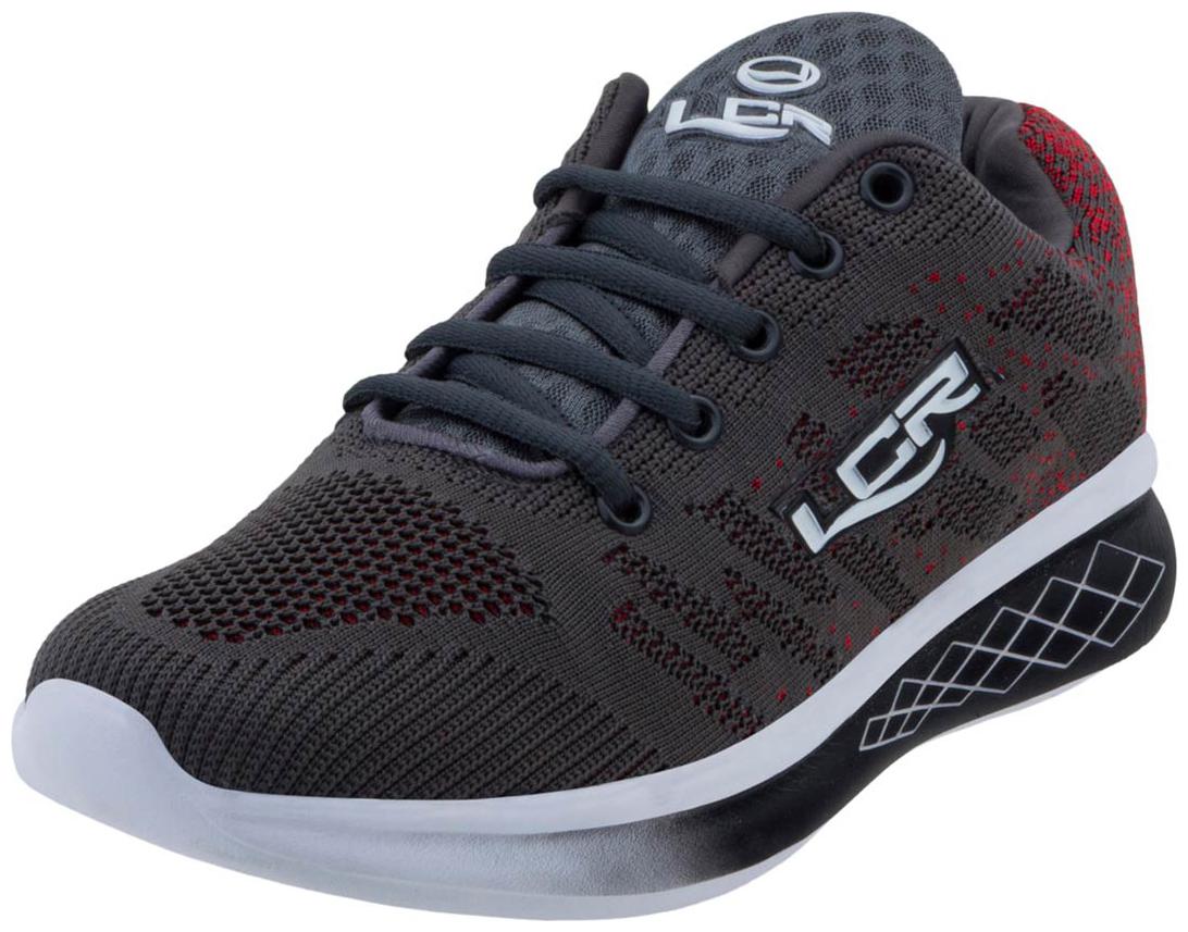 

Lancer Men RAMBO-114DGR-RED Running Shoes ( Grey )