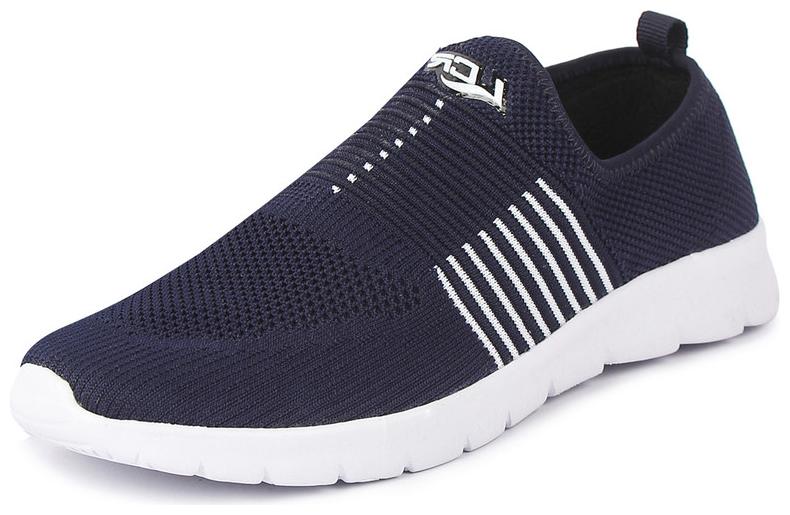 

Lancer Men HUMMER-601NBL-WHT Walking Shoes ( Navy Blue )