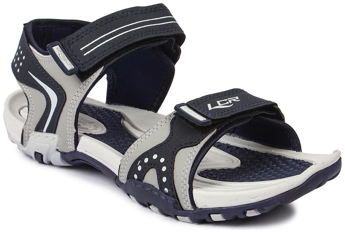 

Lancer Men Navy Blue Grey Sports Sandals