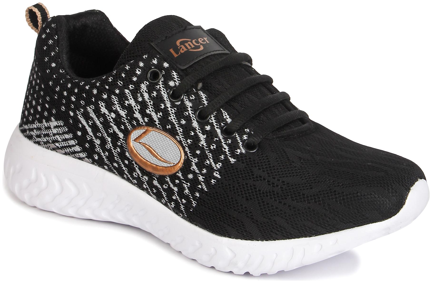 

Lancer Men ACTIVE-8BLK-GLD Running Shoes ( Multi-Color )