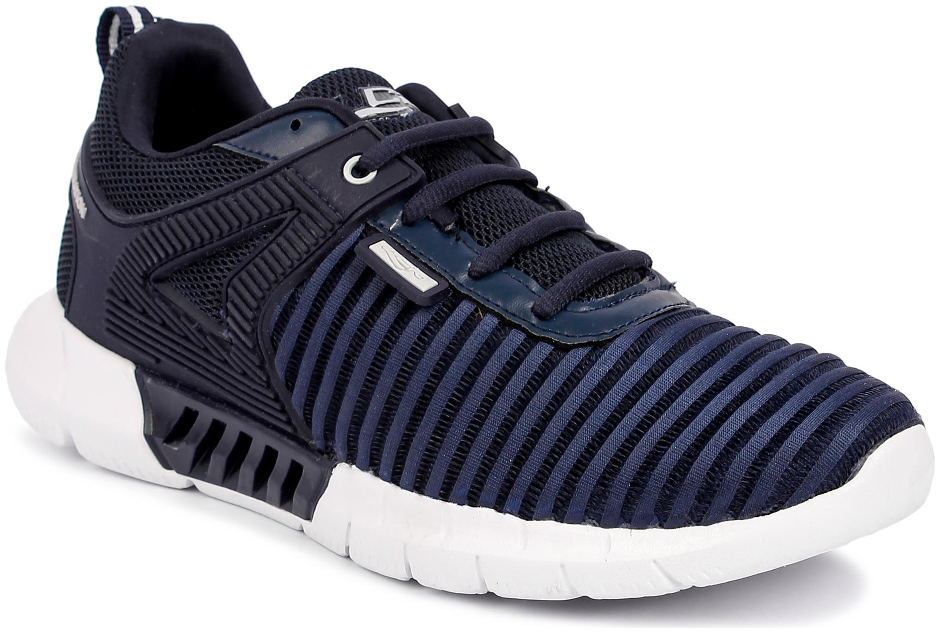 

Lancer Men NORTH-6NBL-LGR Running Shoes ( Navy Blue )