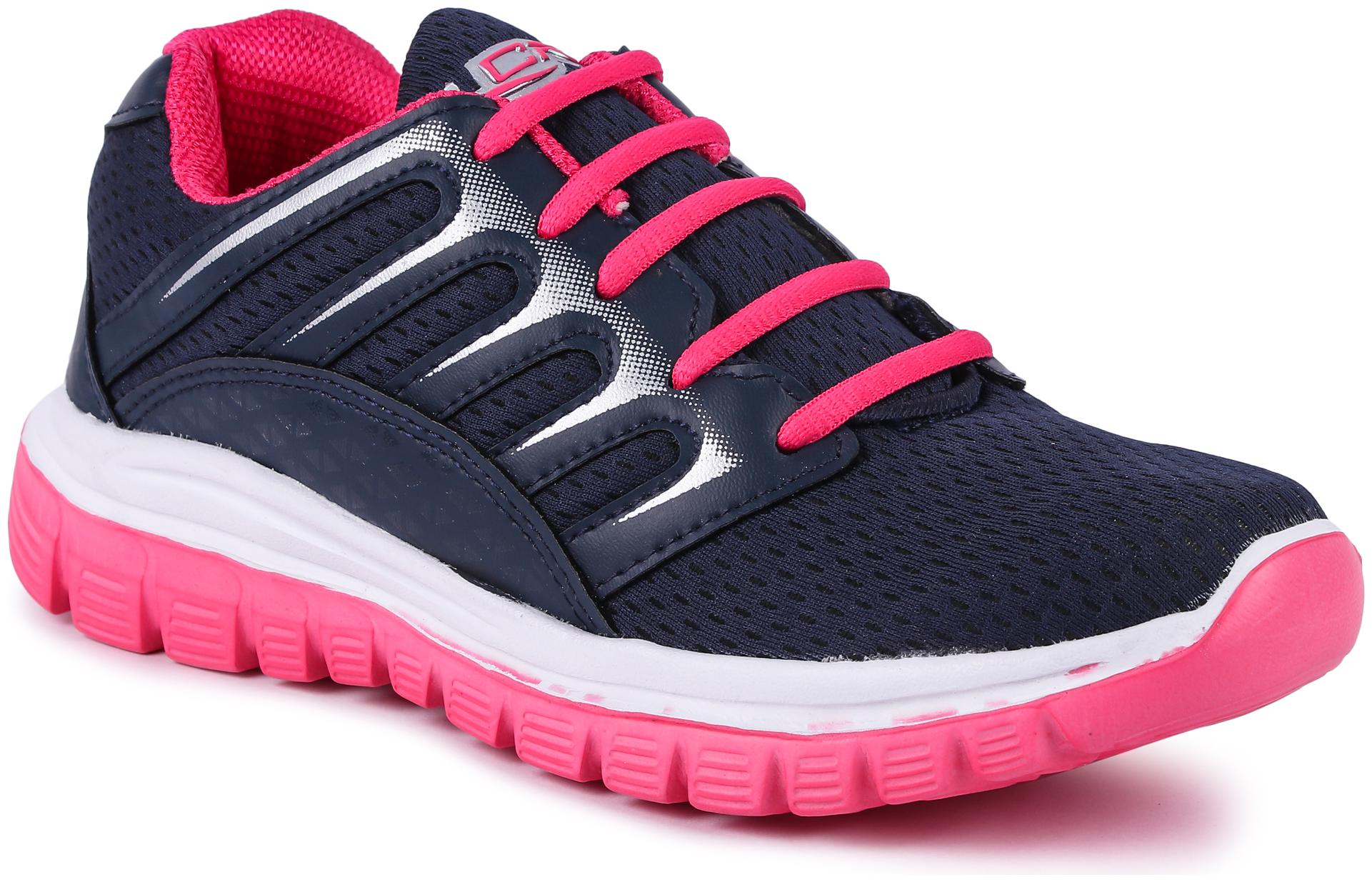

Lancer Women CARINA-203NBL-PNK Running Shoes ( Navy Blue )