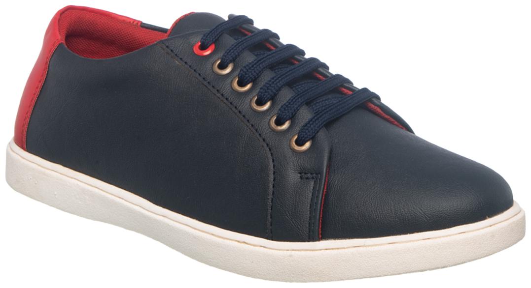 

Khadim s Lace-Up Men Navy Blue Classic Sneakers