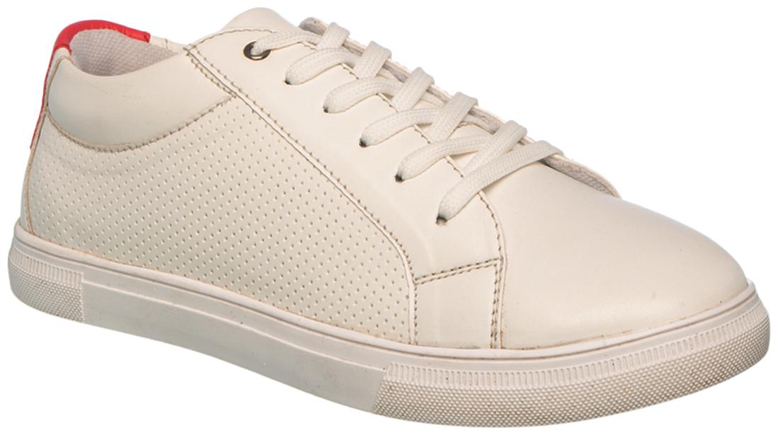 

Khadim s Lace-Up Men White Classic Sneakers