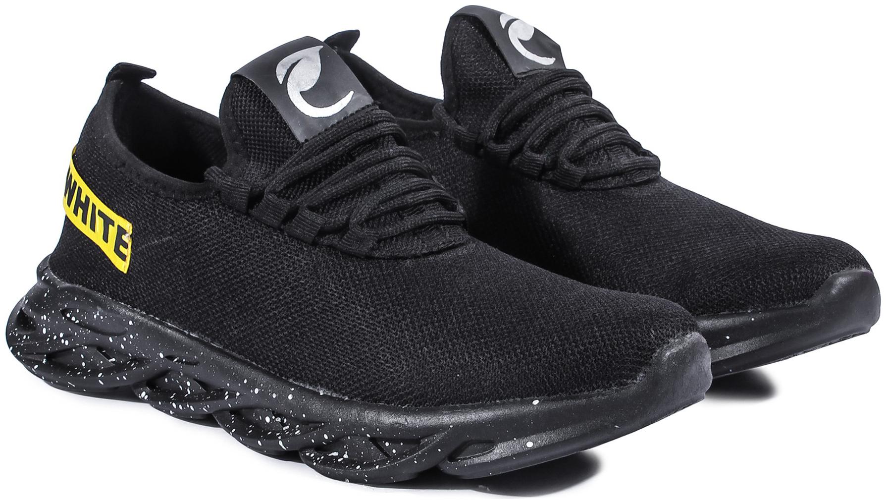 

Leafage Men Training Gym Running Sports Shoes Training Gym Shoes ( Black )