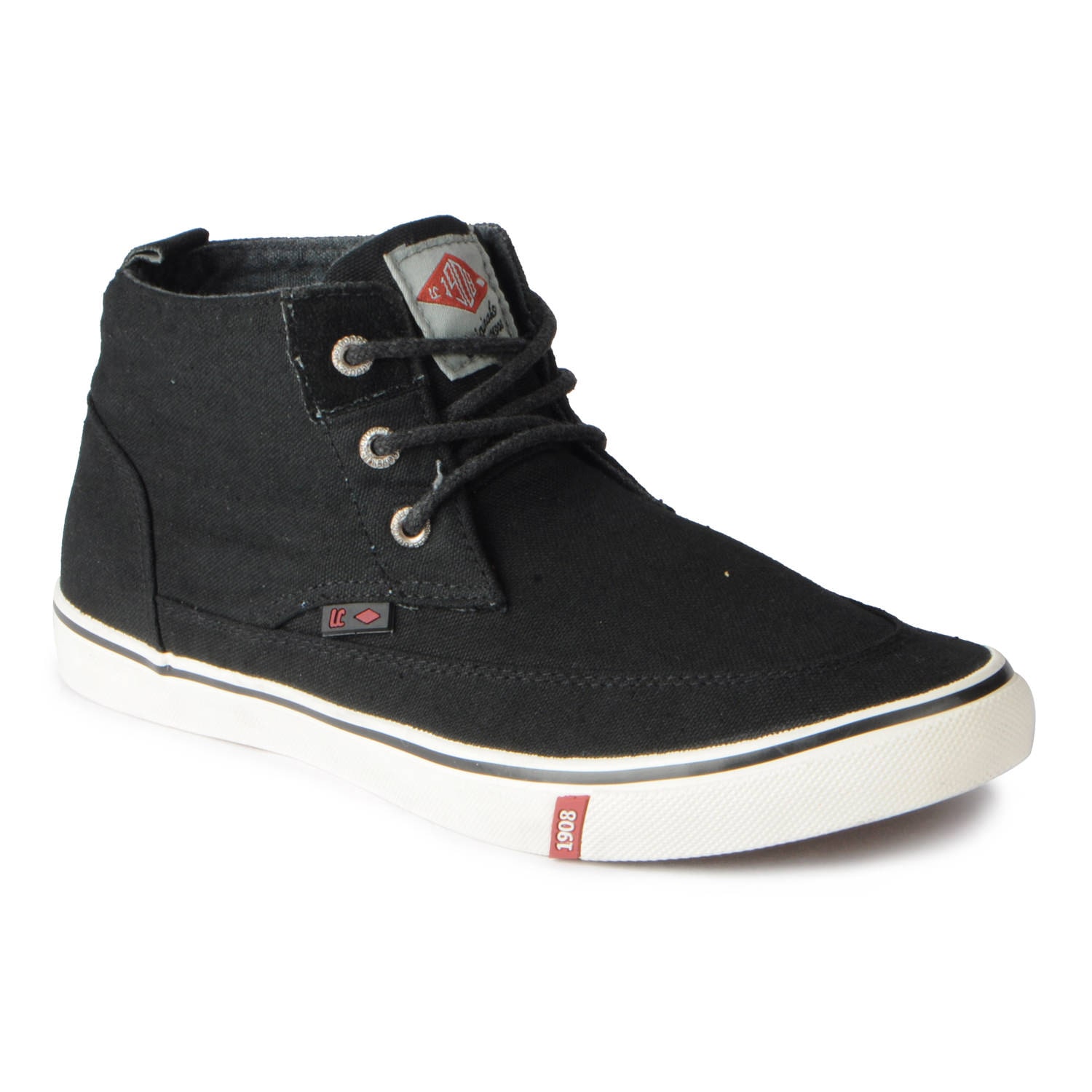 Lee Cooper Men Black Sneakers Shoes