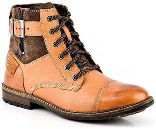 Lee Cooper Ankle Boots For Men ( Tan )