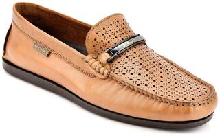 Lee Cooper Loafers For Men ( Tan )