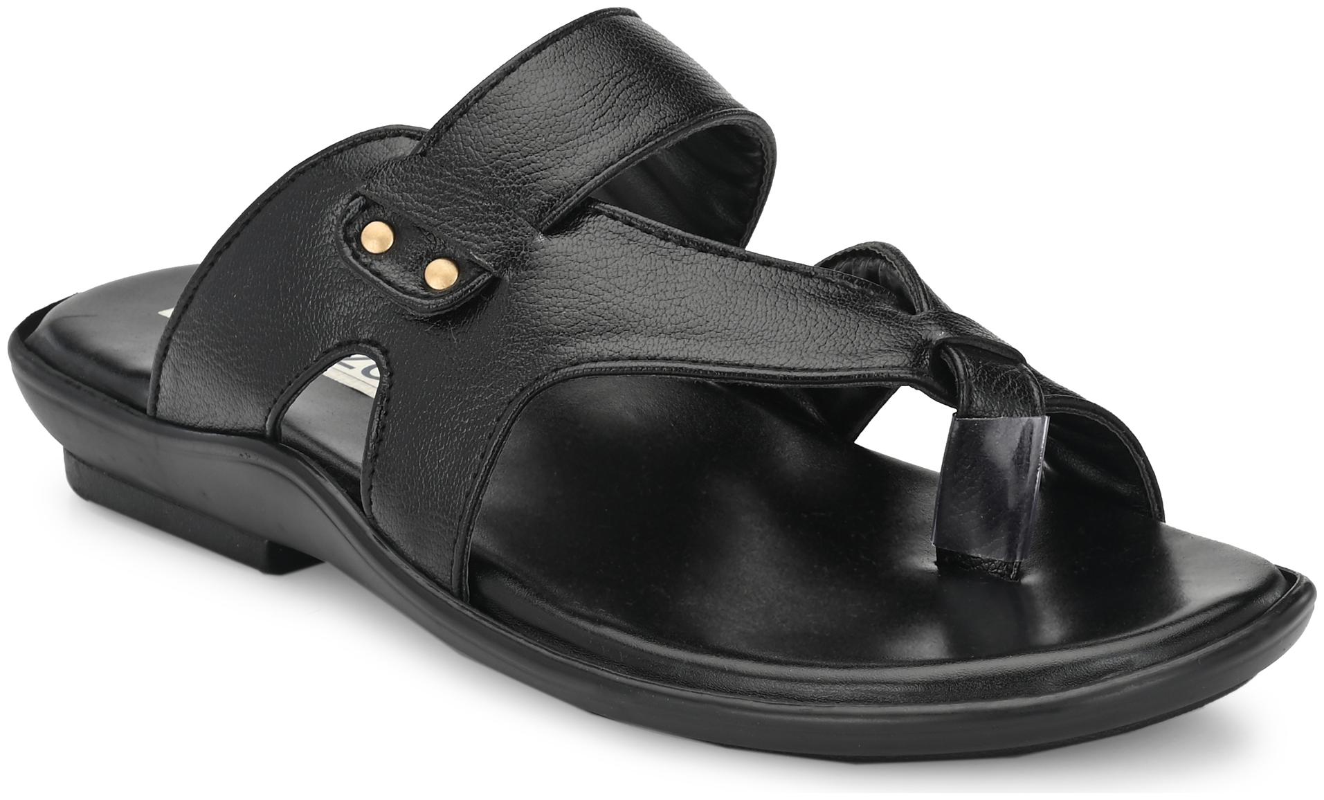 

Leoncino Men Black Indoor Slippers - 1 Pair