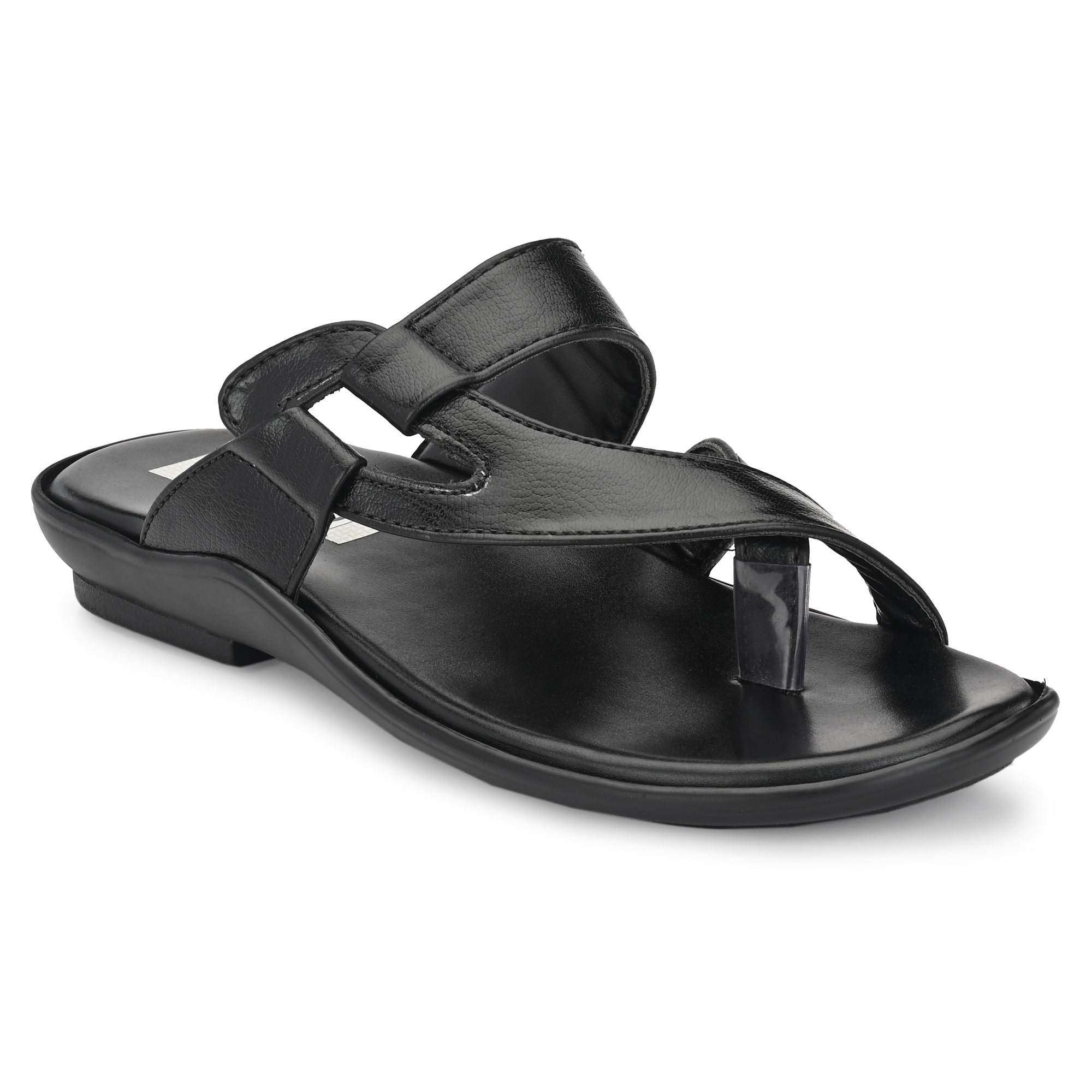 

Leoncino Men Black Indoor Slippers - 1 Pair
