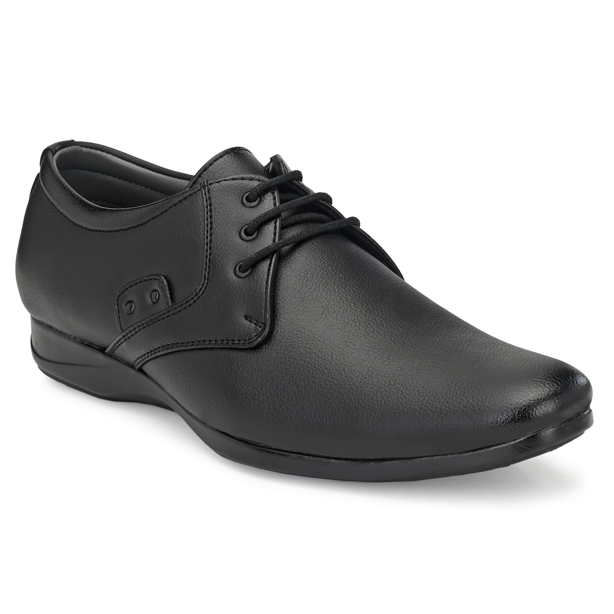 

Leoncino Men Black Derby Formal Shoes - V-31
