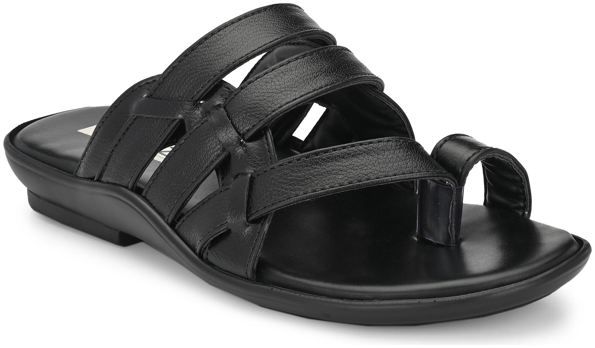 

Leoncino Men Black Indoor Slippers - 1 Pair