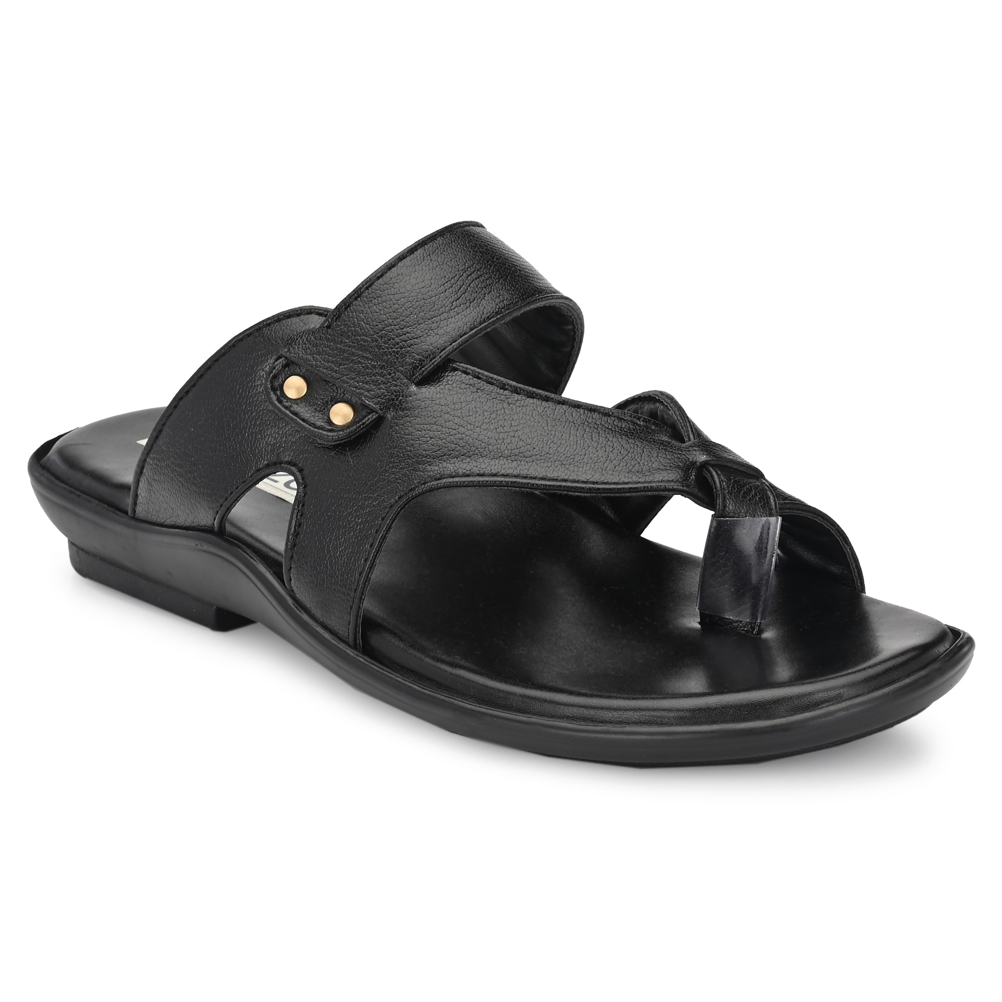 

Leoncino Men Black Indoor Slippers - 1 Pair