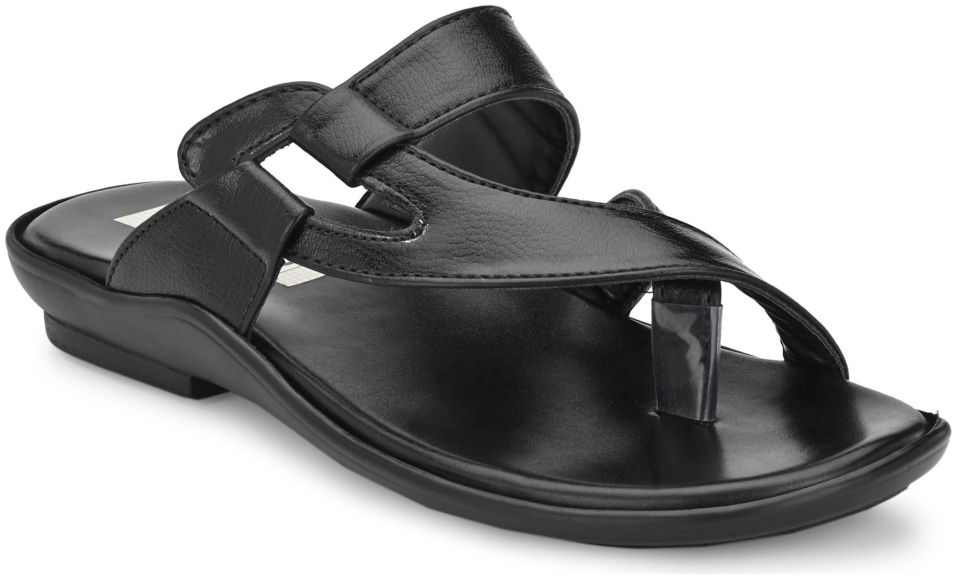 

Leoncino Men Black Indoor Slippers - 1 Pair