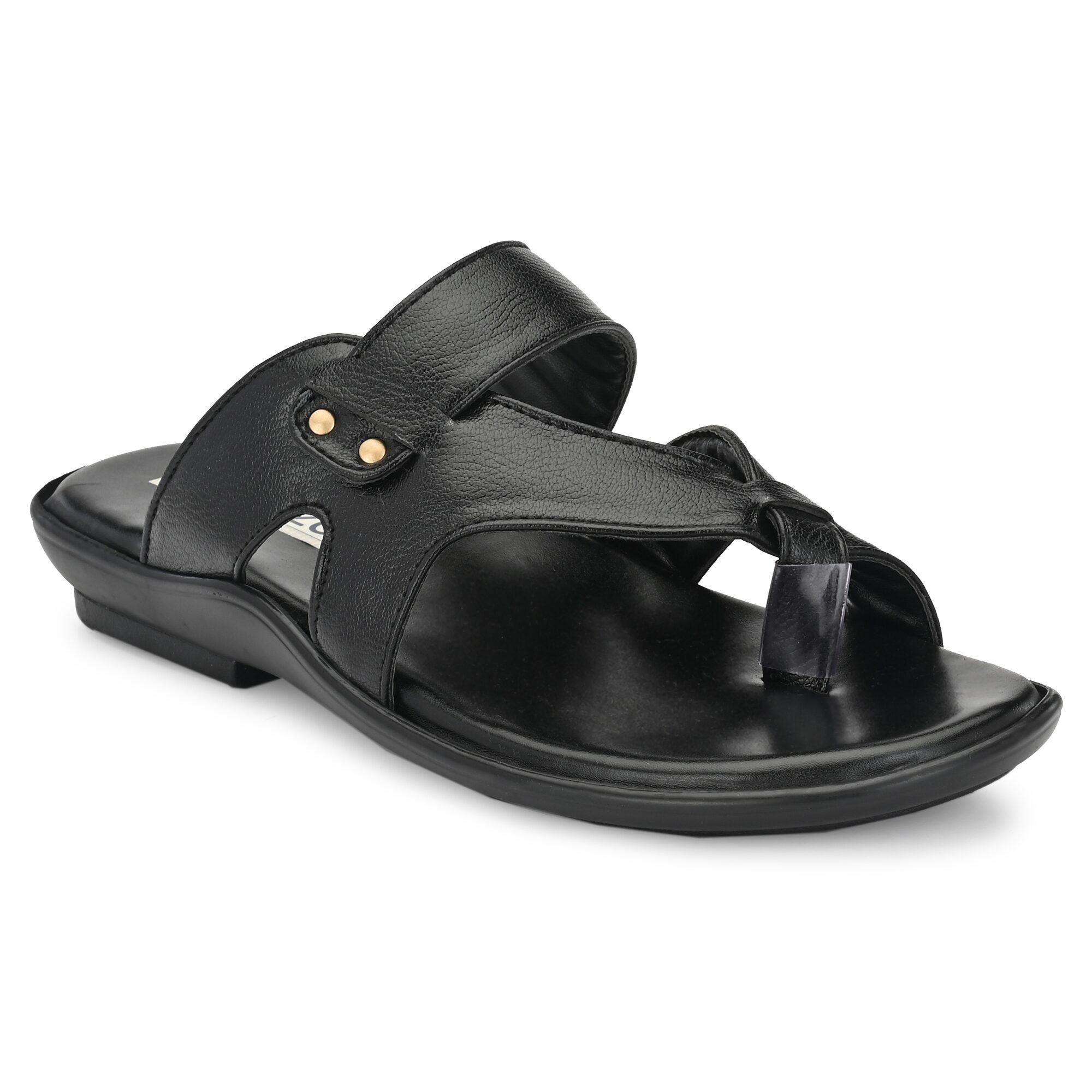 

Leoncino Men Black Indoor Slippers - 1 Pair