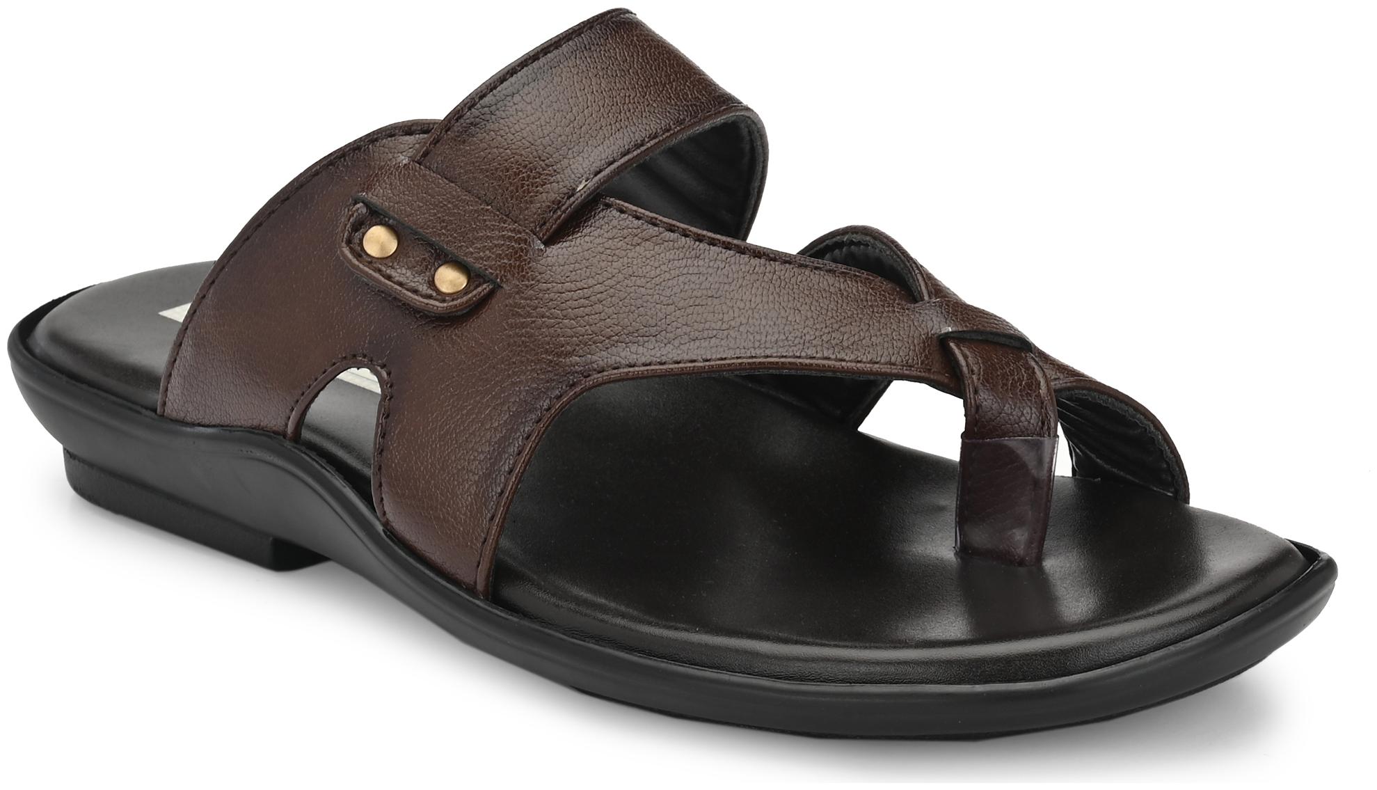 

Leoncino Men Brown Indoor Slippers - 1 Pair