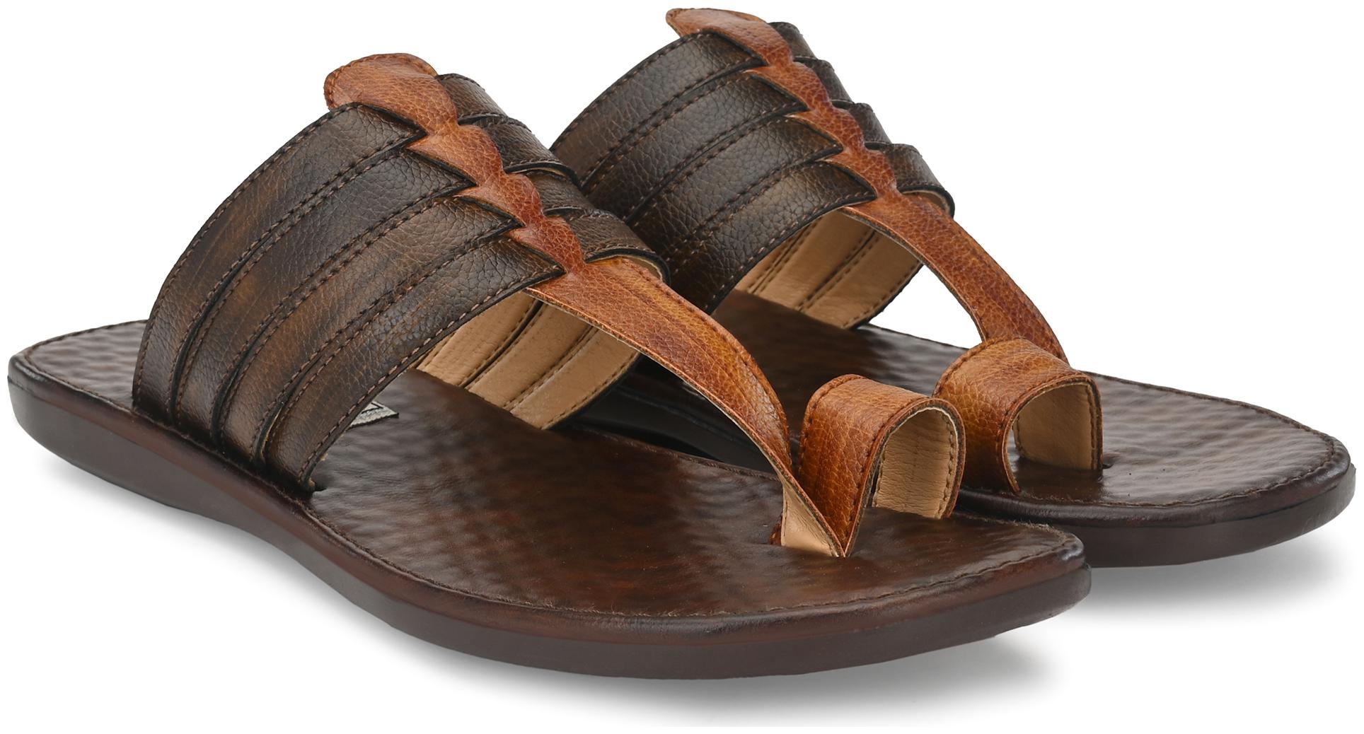 

Leoncino Men Brown Indoor Slippers - 1 Pair