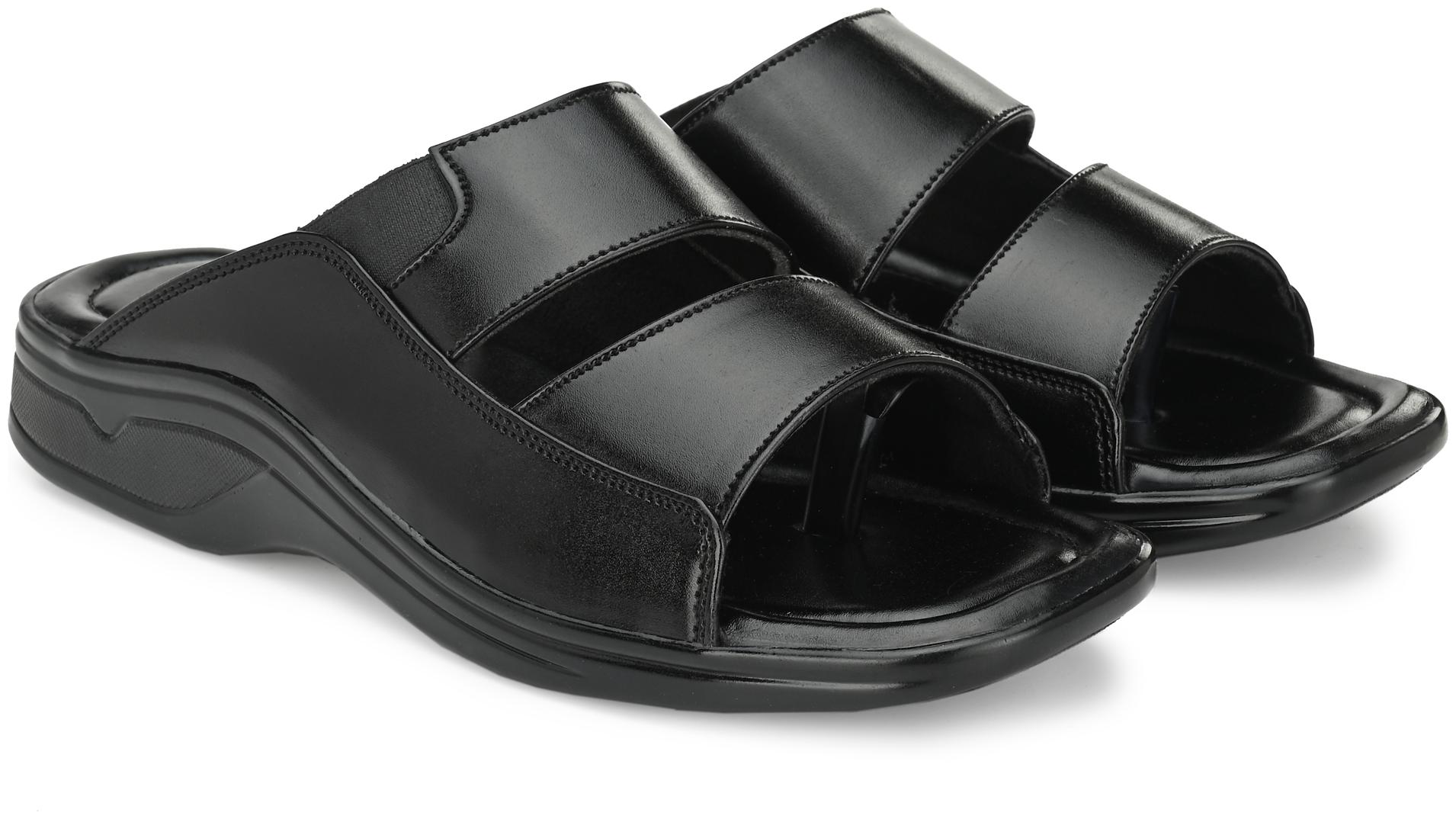 

Leoncino Men Black Floaters