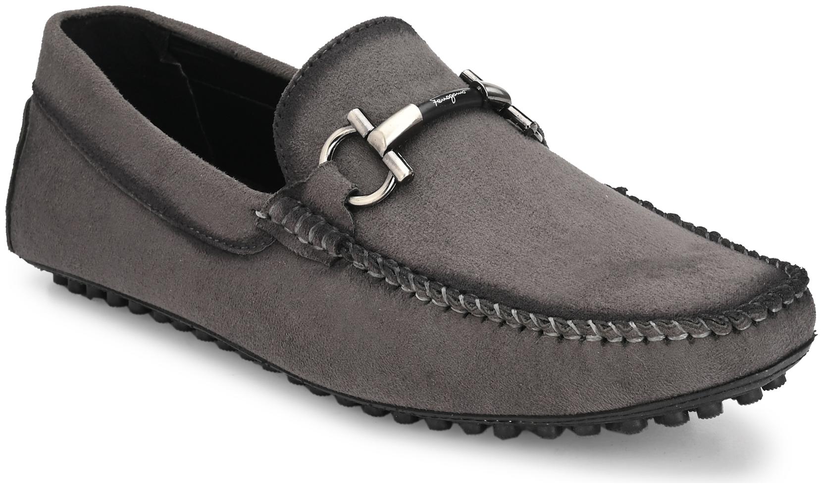 

Levanse Men Grey Loafers - AVG504A