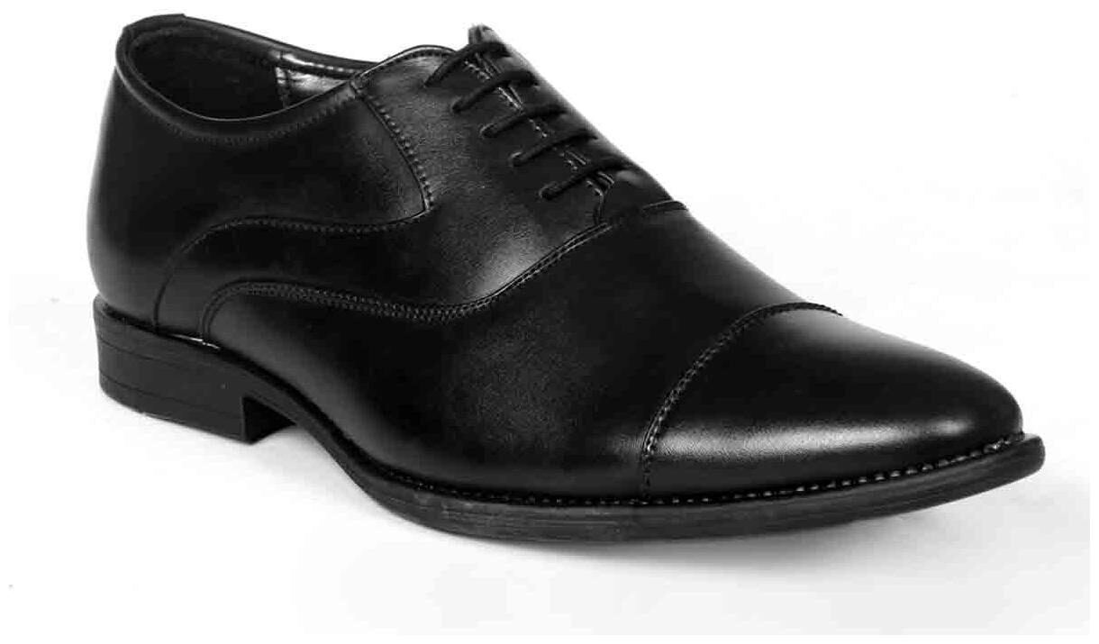 

Levanse Men Black Derby Formal Shoes - ALV7320A