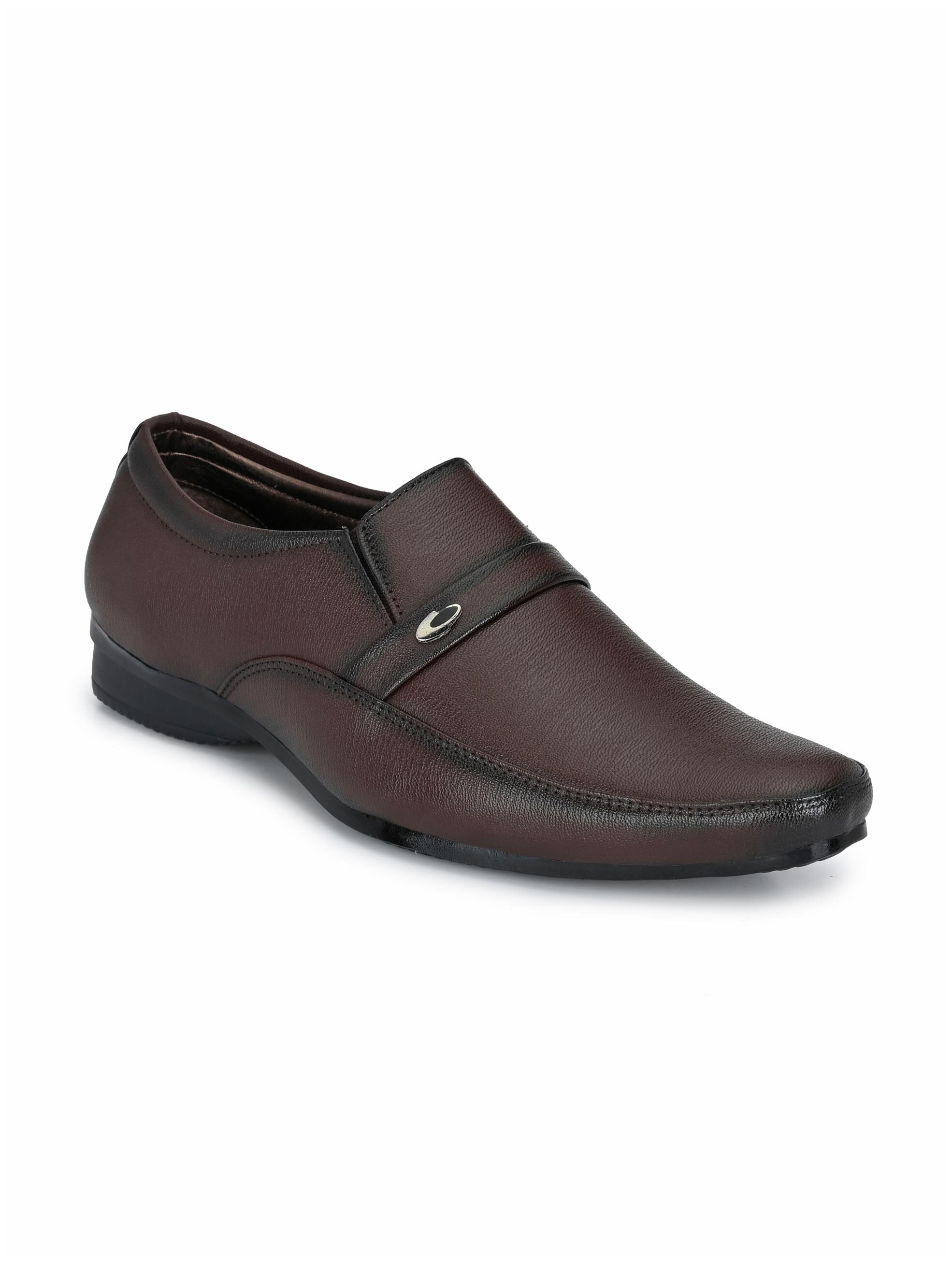 

Levanse Men Brown Slip-On Formal Shoes - ALV1201A