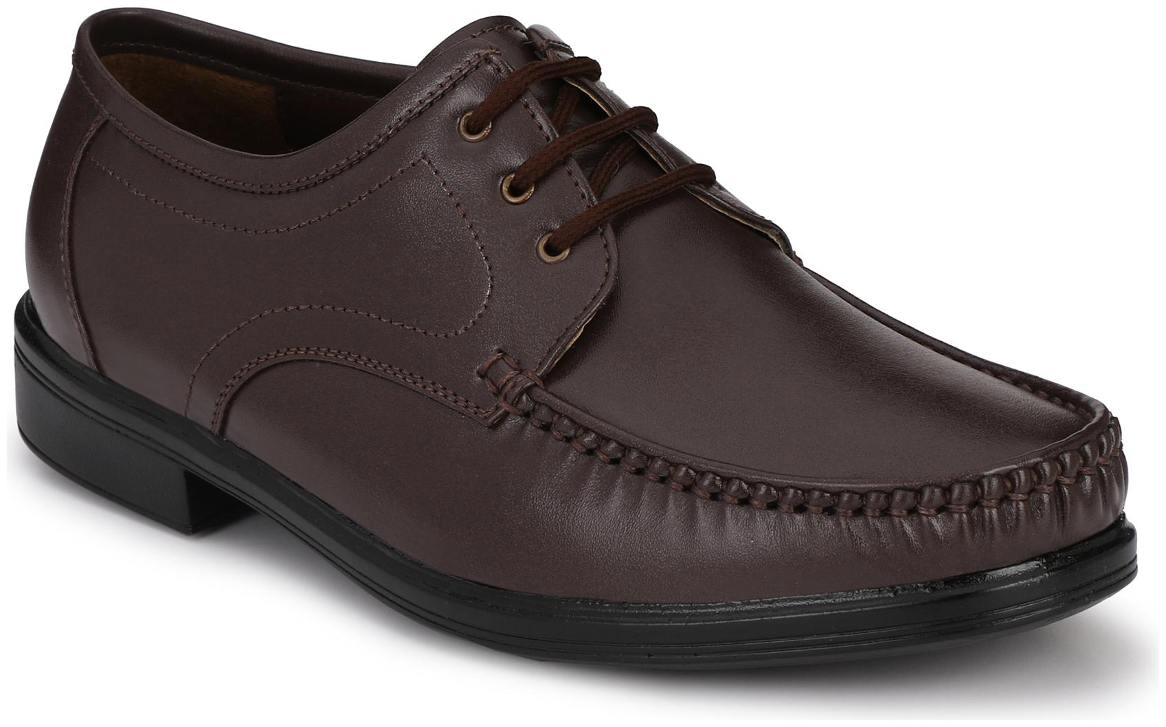 

Levanse Men Brown Derby Formal Shoes - AASH04A