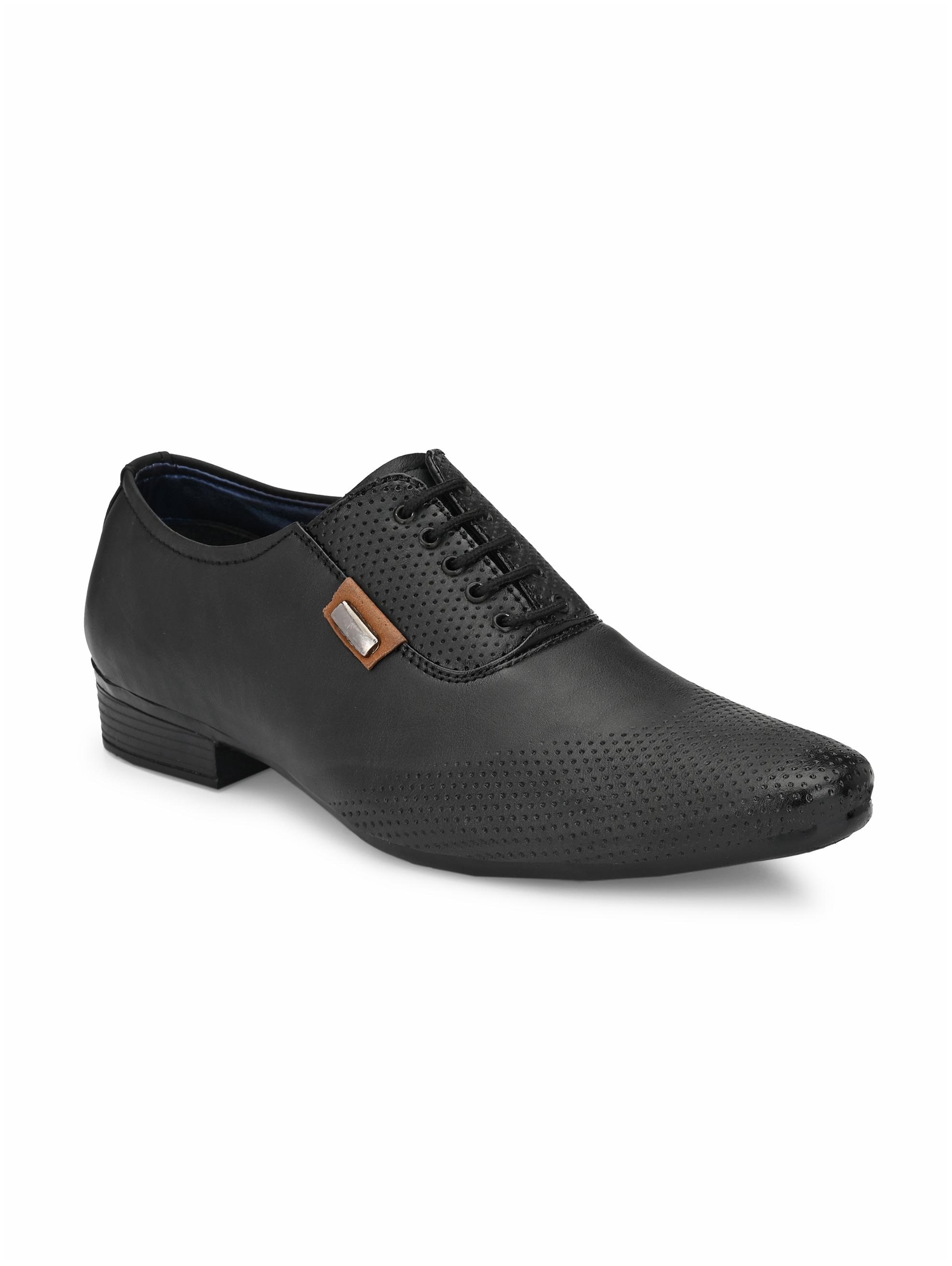 

Levanse Men Black Derby Formal Shoes - FORMAL OFFICE SHOES - NVN03180A