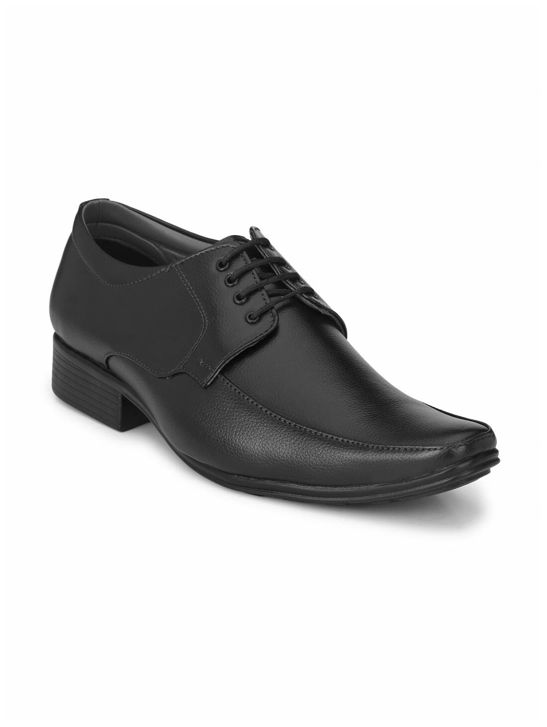 

Levanse Men Black Derby Formal Shoes - AMHS014A