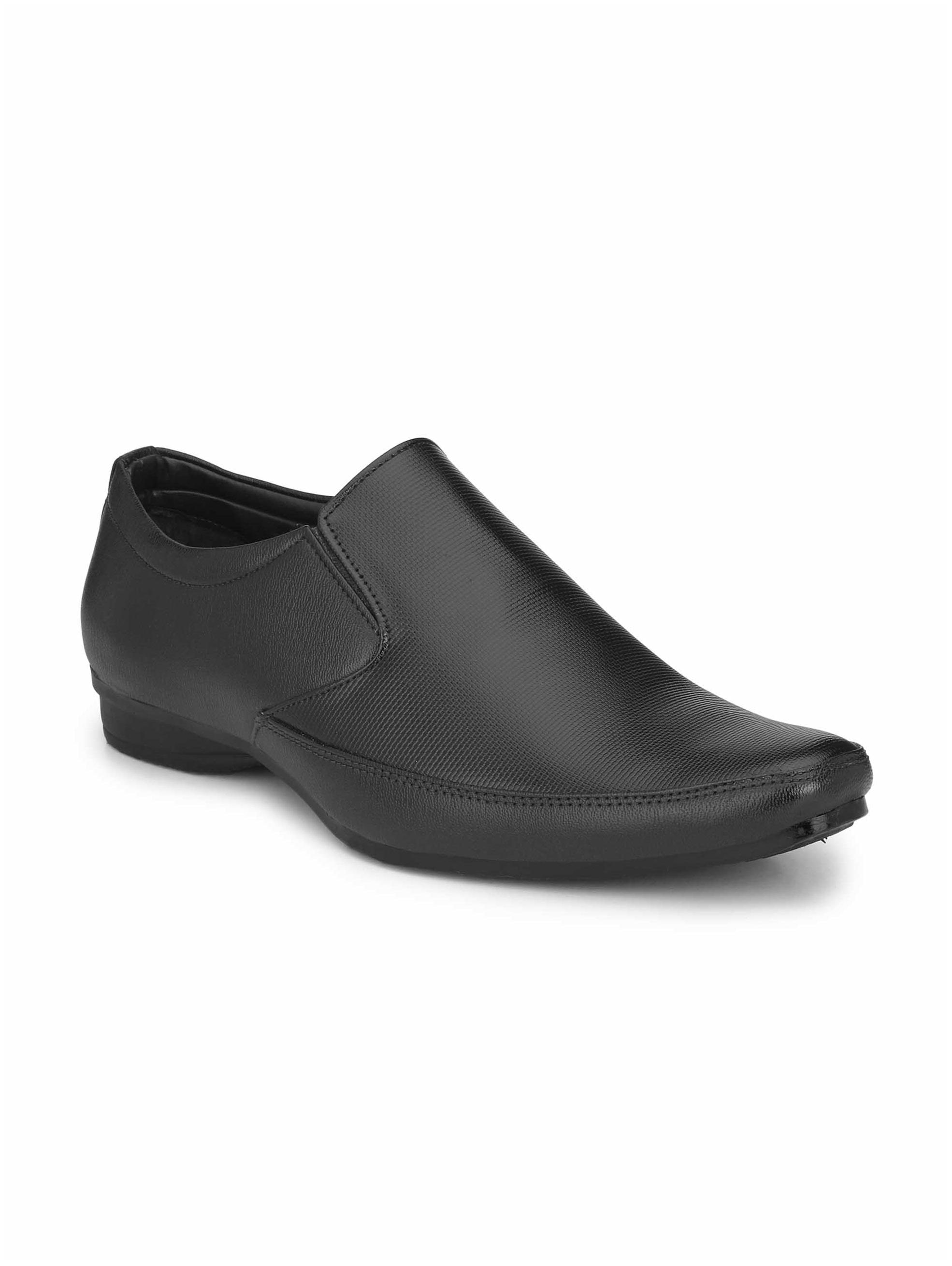 

Levanse Men Black Slip-On Formal Shoes - ALV4996A