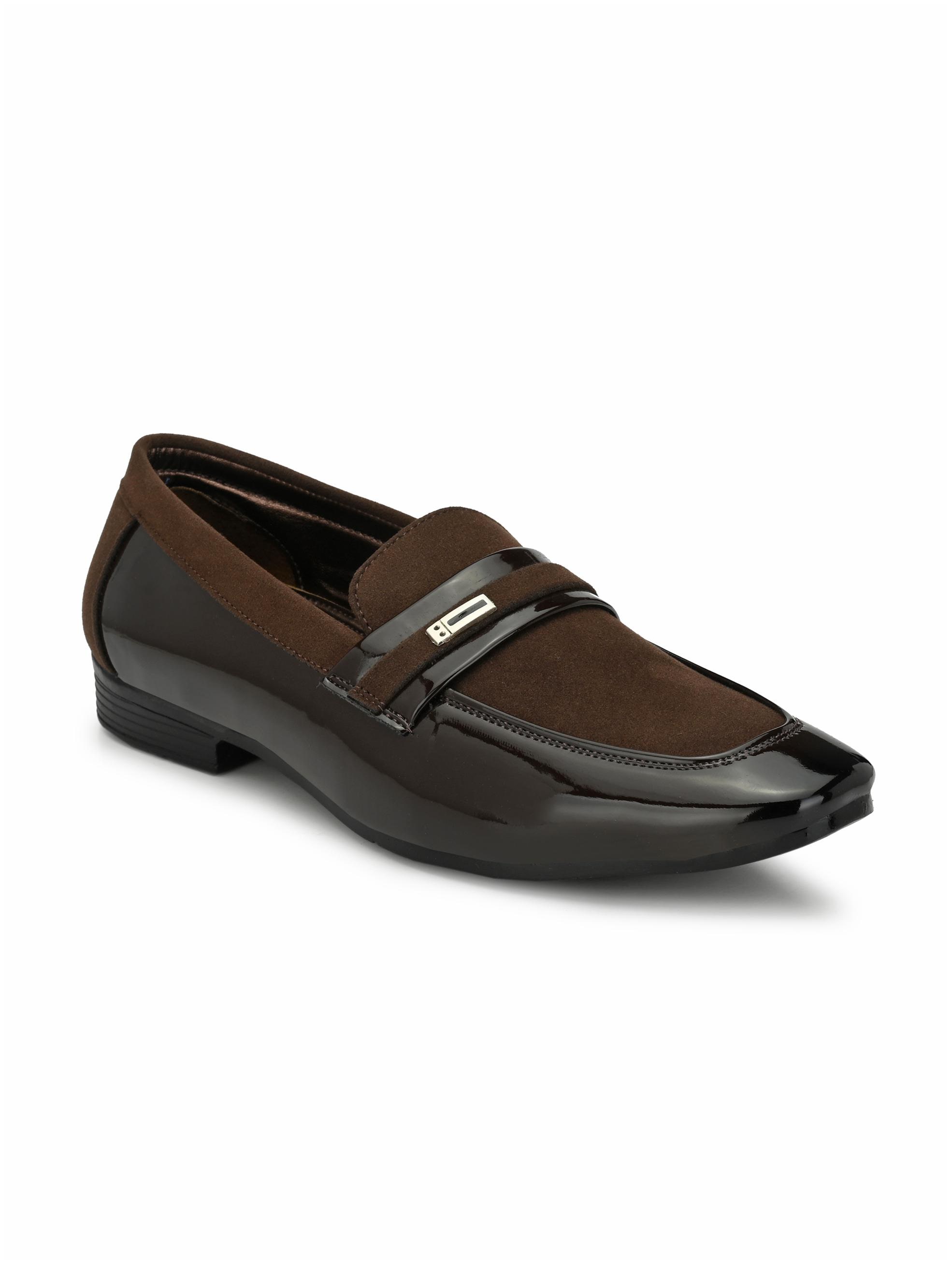 

Levanse Men Brown Slip-On Formal Shoes - ANVN041A
