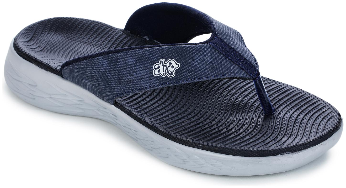 

Liberty Men Navy Blue Indoor Slippers - 1 Pair