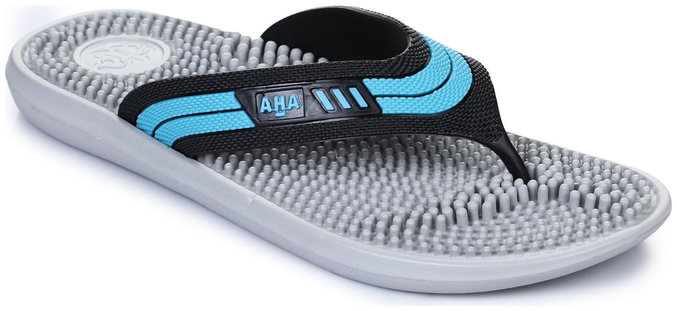 

Liberty A-HA Men Grey Outdoor Slippers - Accuplus-1