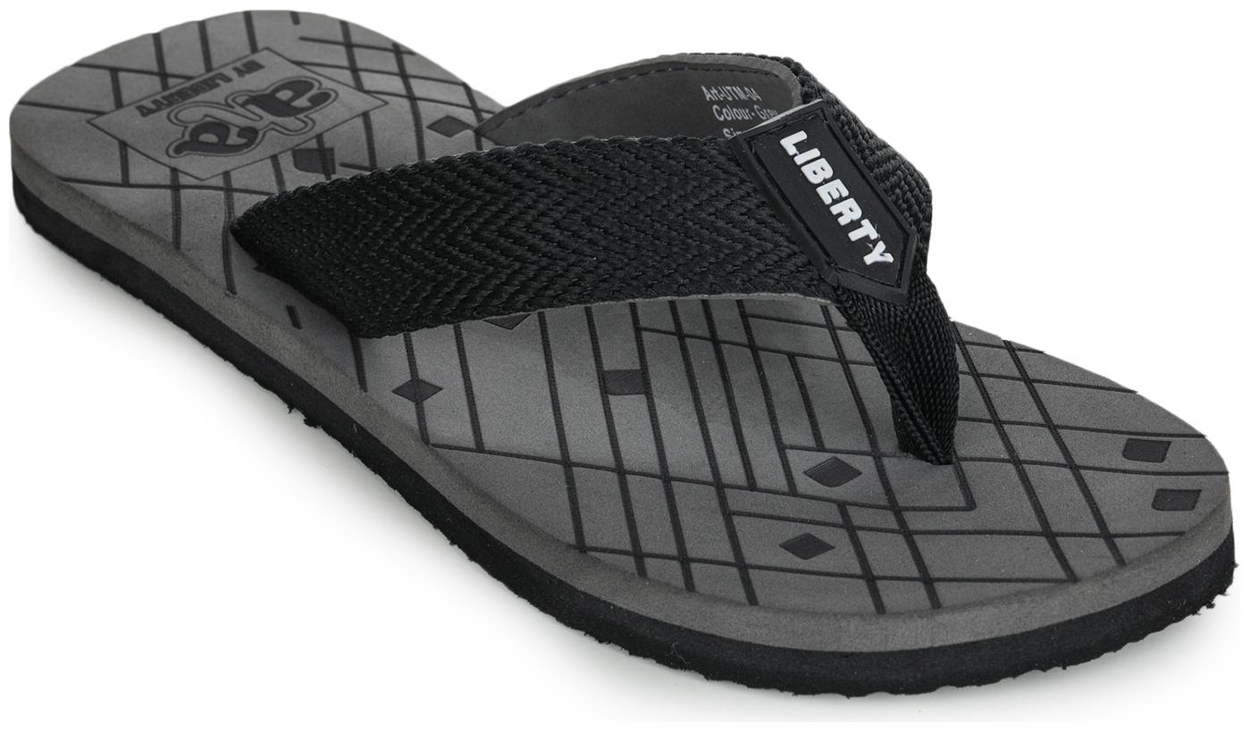 

Liberty Men Grey Flip-Flops - 1 Pair