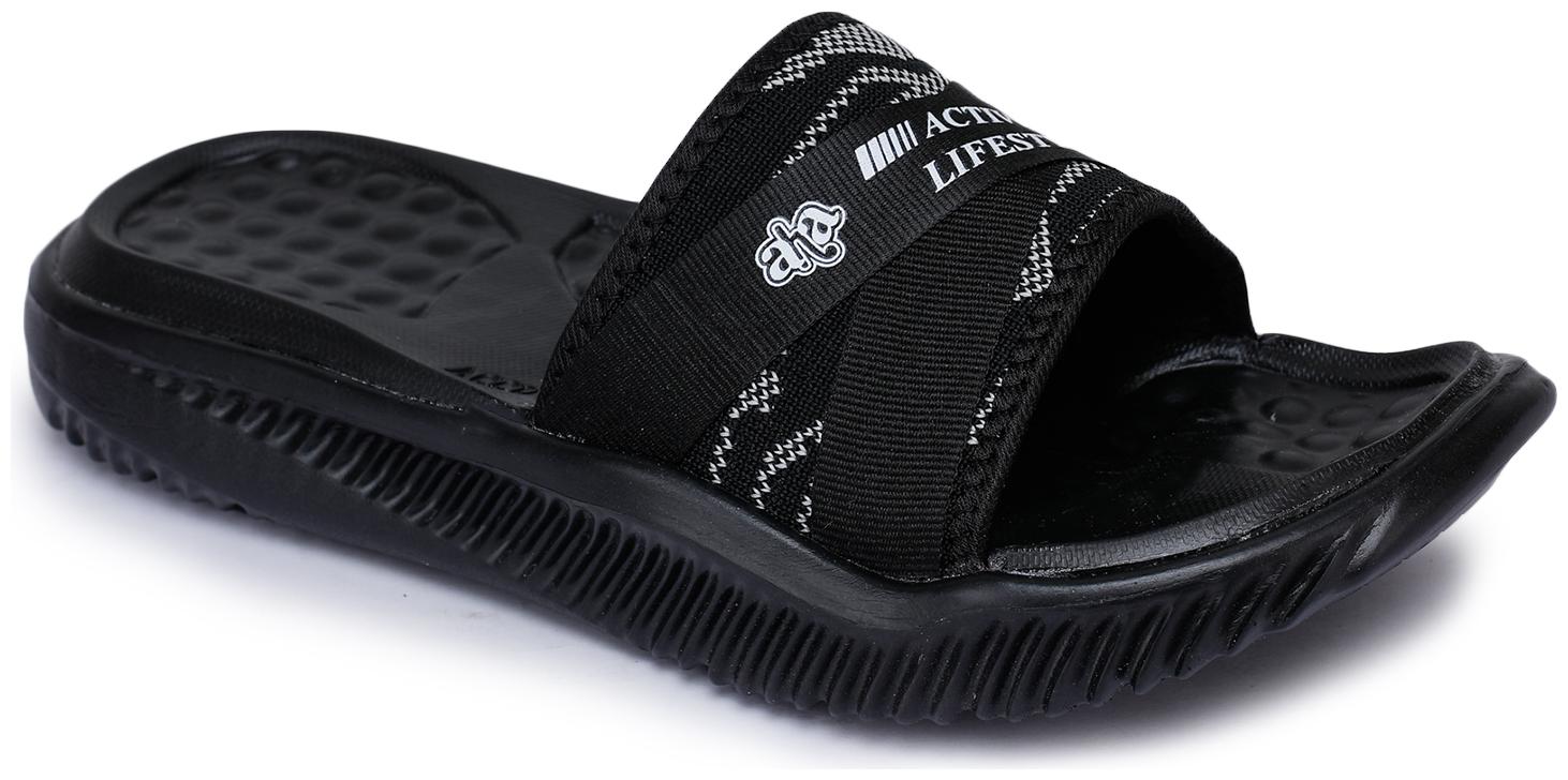 

Liberty Men Black Indoor Slippers - 1 Pair