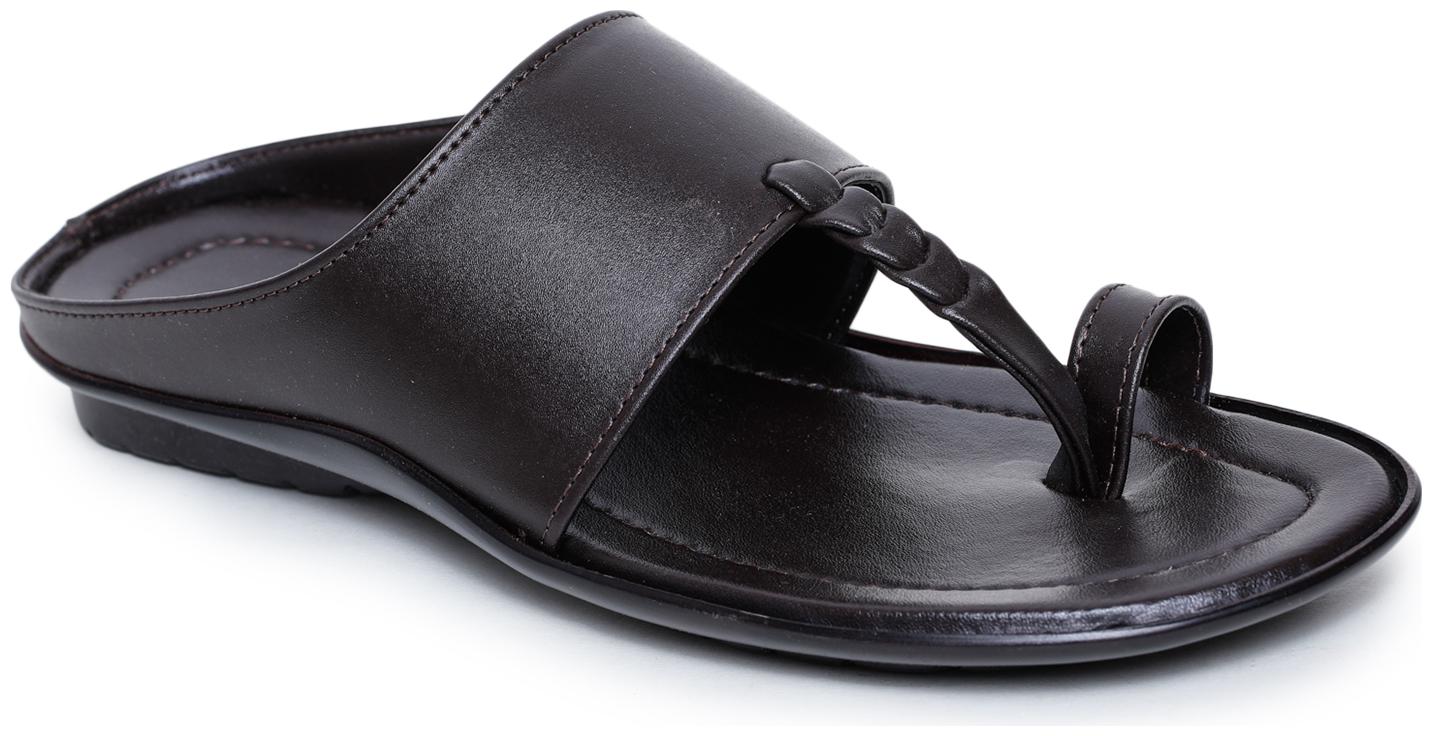 

Liberty Men Brown Indoor Slippers - 1 Pair