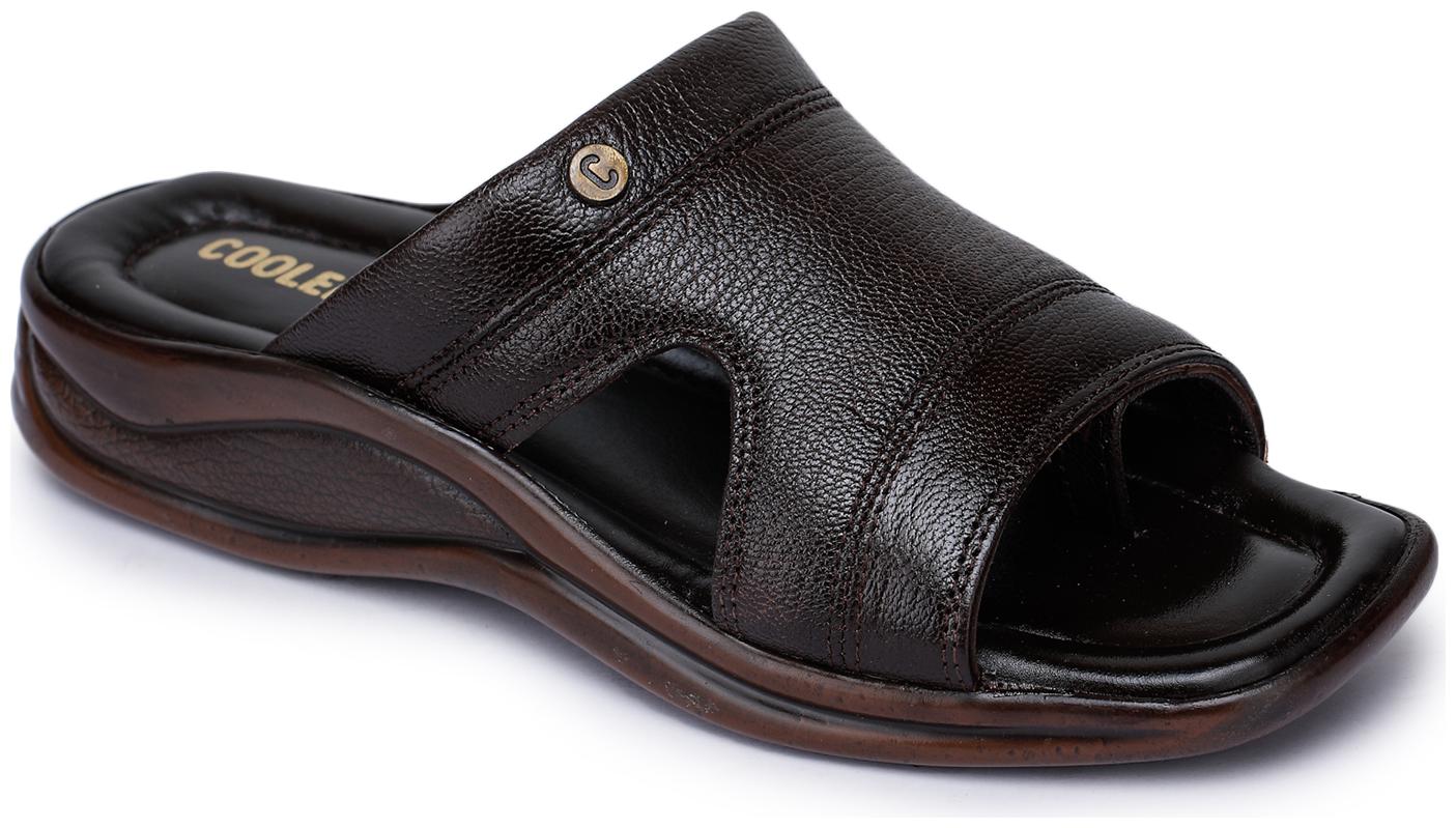 

Liberty Men Brown Indoor Slippers - 1 Pair