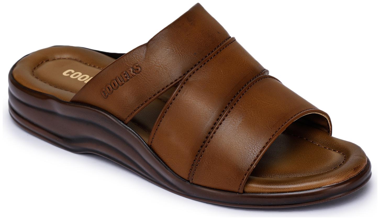 

Liberty Men Tan Indoor Slippers - 1 Pair