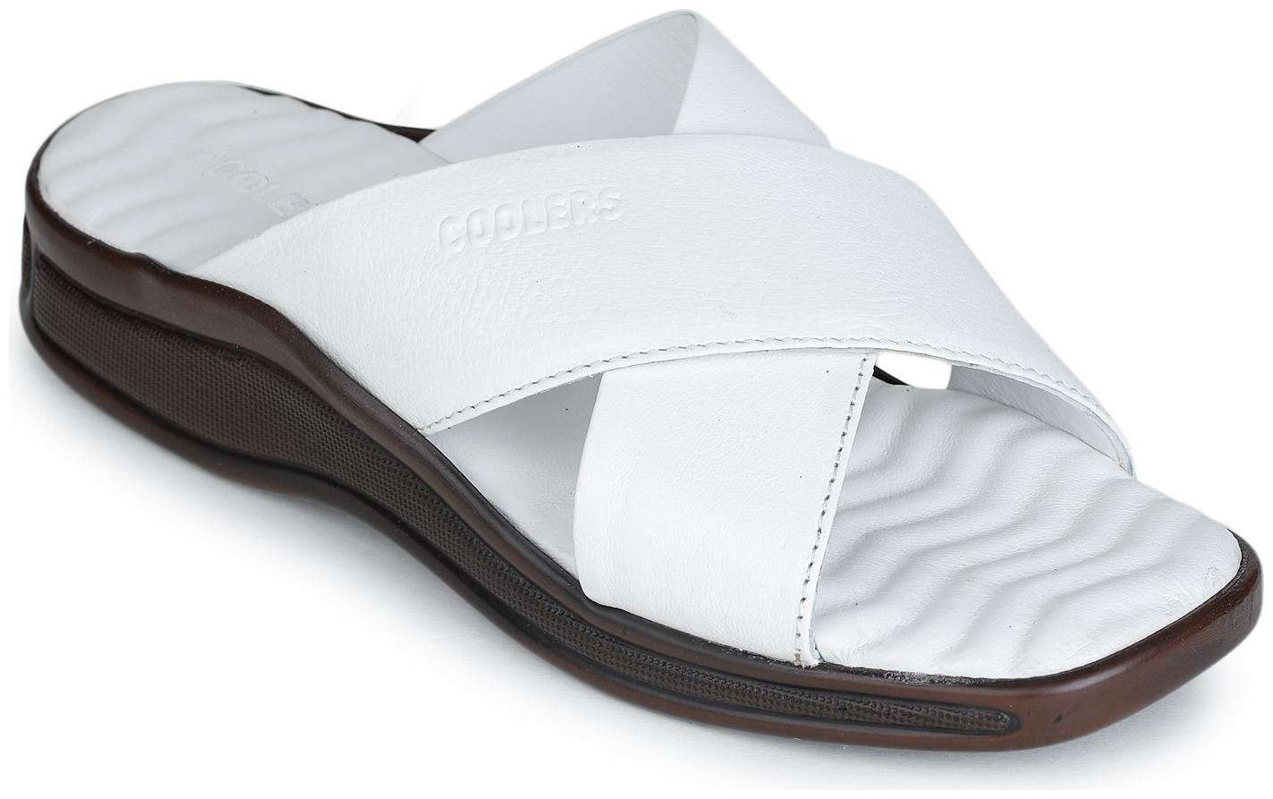 

Liberty Men White Indoor Slippers - 1 Pair