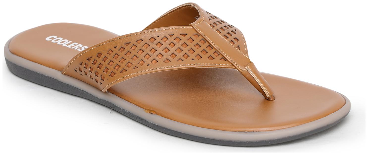 

Liberty ( Coolers ) K2-154 TAN Slippers Flip-Flops for Men