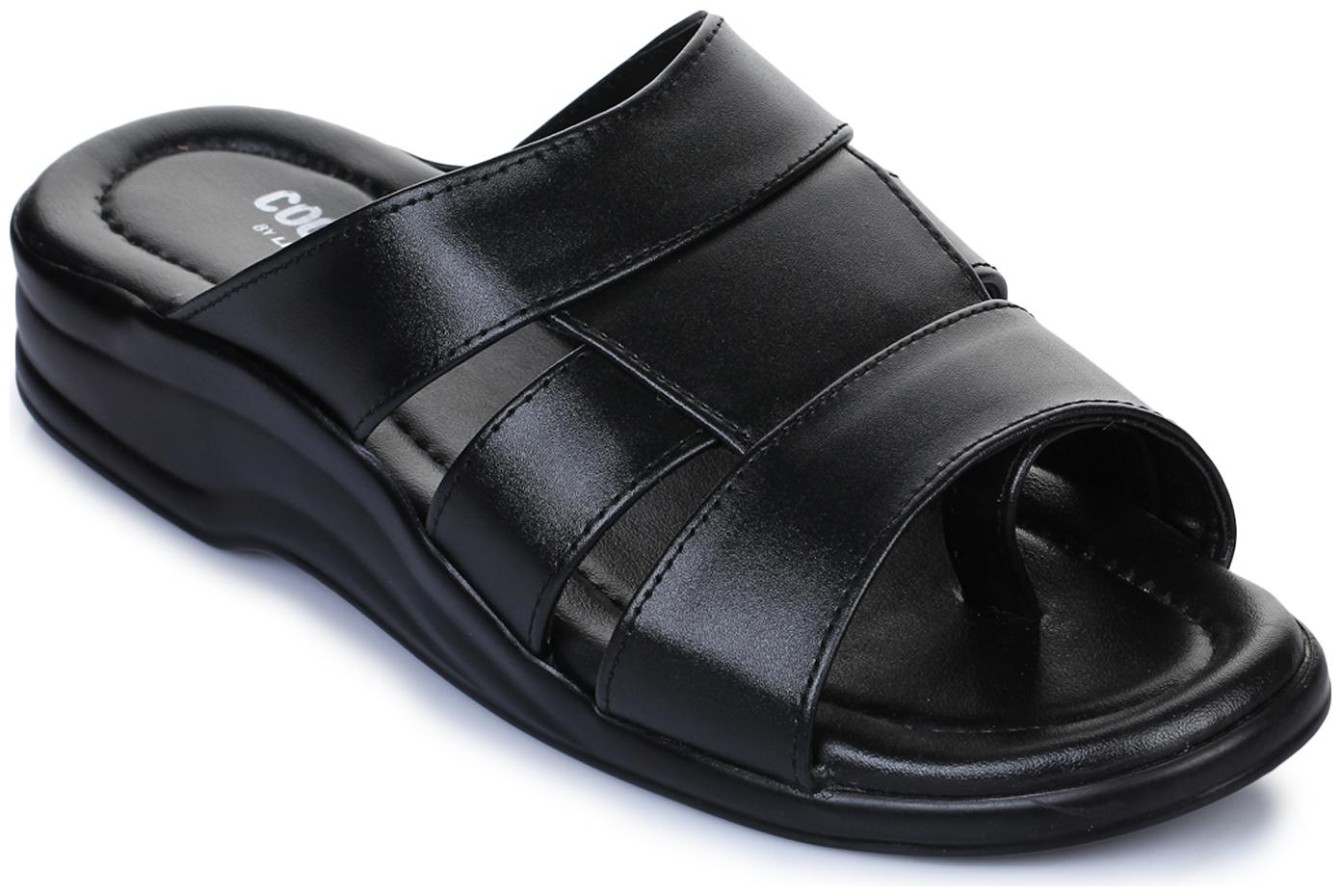 

Liberty Coolers Men Black Outdoor Slippers - 7123-120