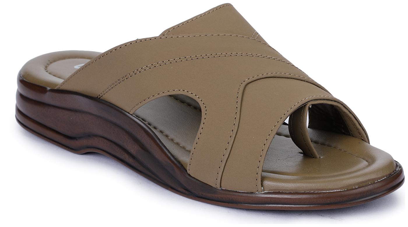 

Liberty Men Brown Indoor Slippers - 1 Pair
